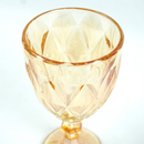 Jogo de Taças Copos Cristal Ecológico Diamond 330ml Com 6 Peças