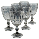 Jogo com 6 Taças de Cristal Ecológico Diamond